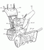 Murray C950-52751-0 (1695385) - Craftsman 27" Dual Stage Snow Thrower (2007) (Sears) Ersatzteile Decals