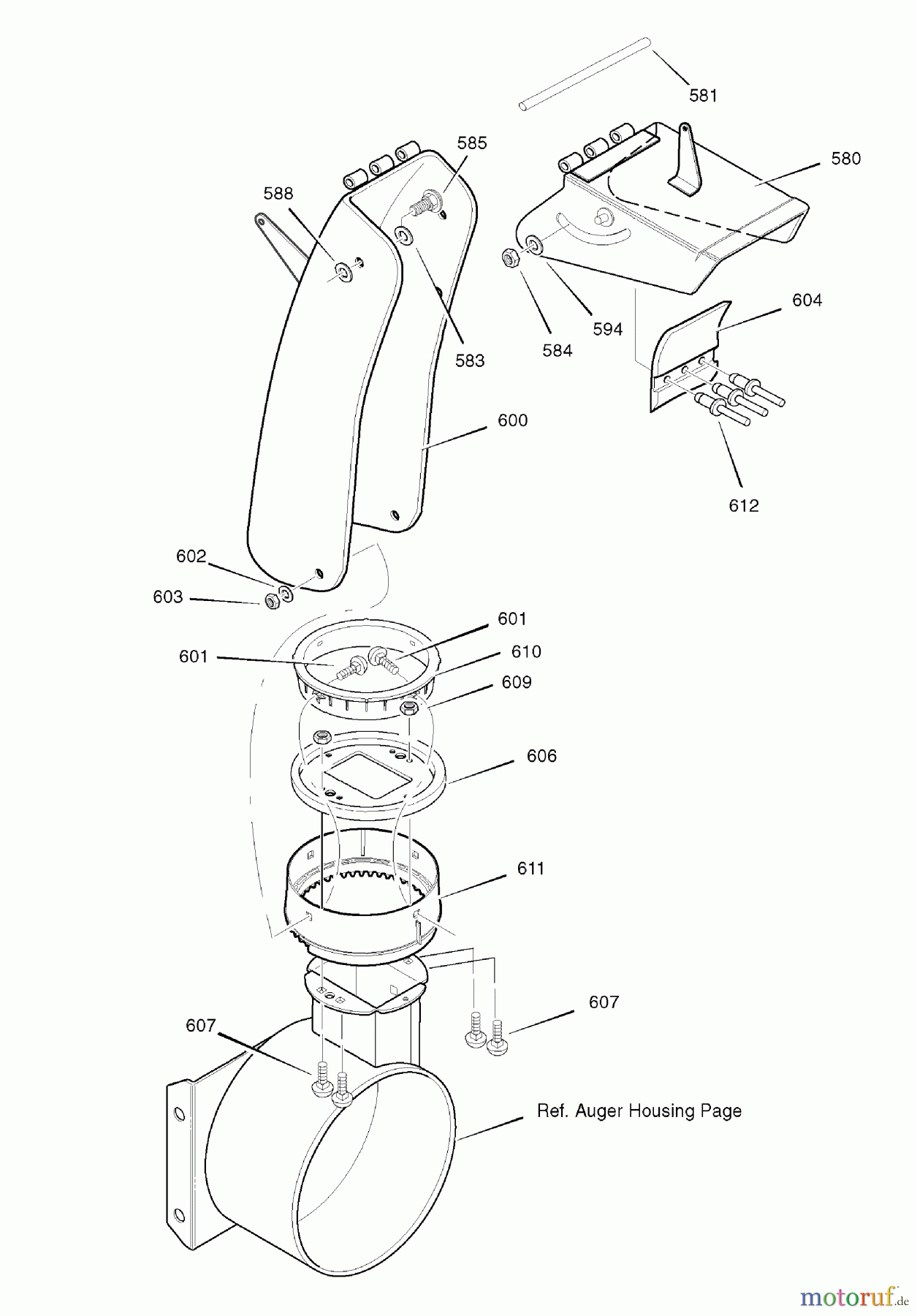 Murray Schneefräsen C950-52751-0 (1695385) - Craftsman 27