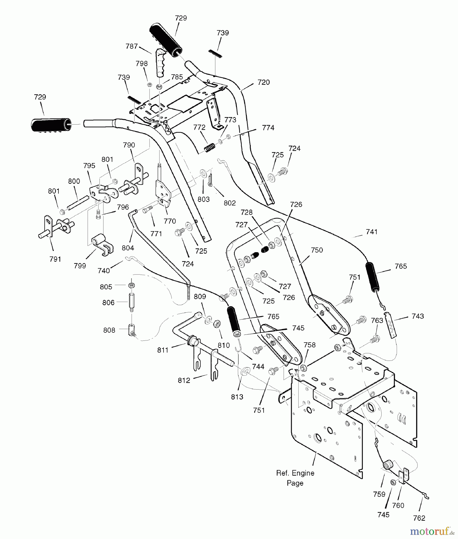 Murray Schneefräsen C950-52751-0 (1695385) - Craftsman 27