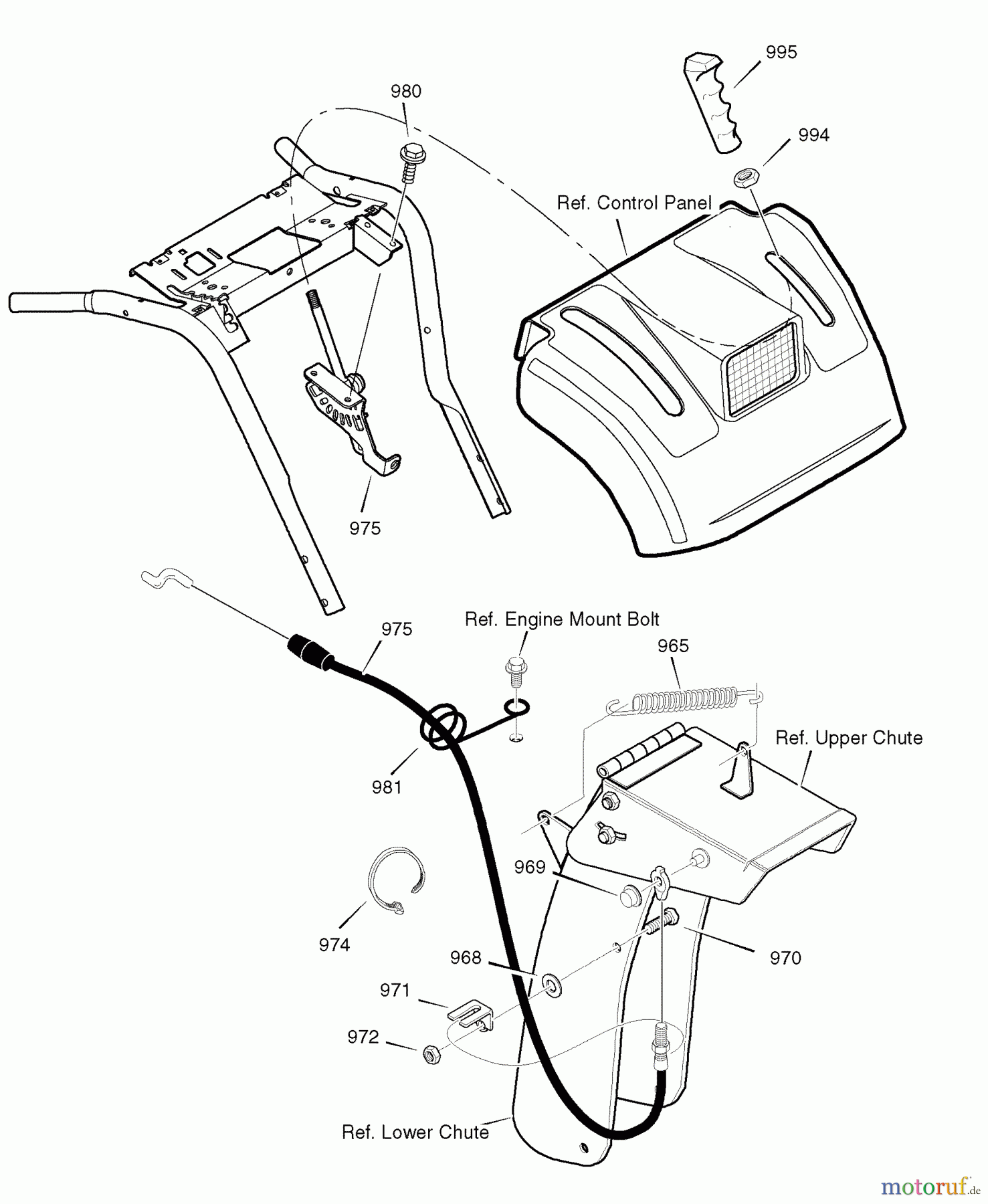 Murray Schneefräsen C950-52751-0 (1695385) - Craftsman 27