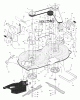 Murray 40541D - 40" Lawn Tractor (2000) Ersatzteile Mower Housing