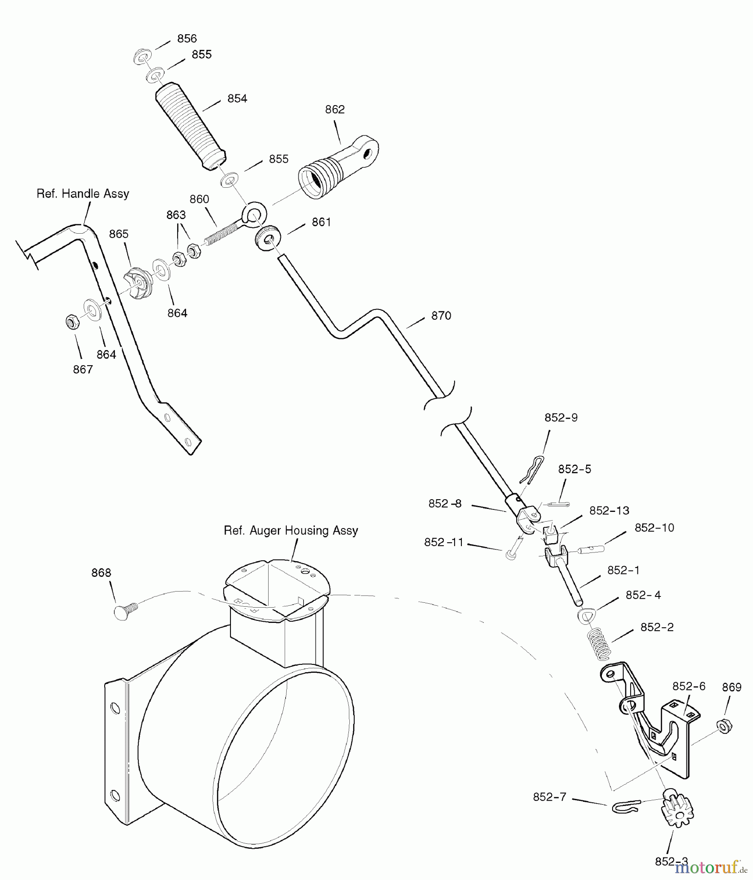  Murray Schneefräsen C950-52813-0 (1695559) - Craftsman 27