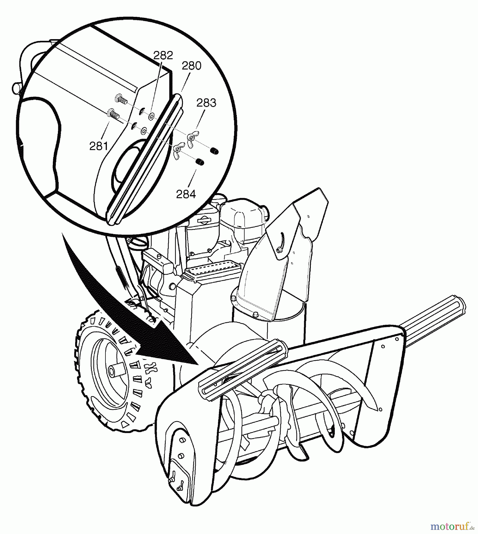  Murray Schneefräsen C950-52813-0 (1695559) - Craftsman 27