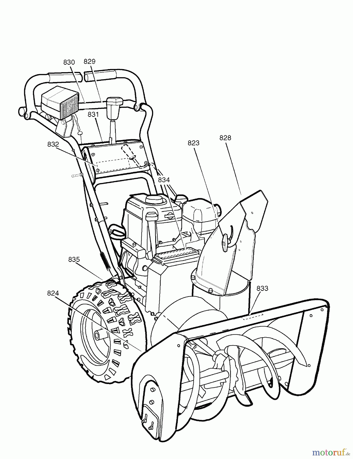 Murray Schneefräsen C950-52843-0 (1695555) - Craftsman 27
