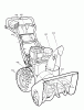 Murray C950-52843-0 (1695555) - Craftsman 27" Dual Stage Snow Thrower (2008) (Sears) Ersatzteile Decals