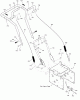 Murray C950-52843-0 (1695555) - Craftsman 27" Dual Stage Snow Thrower (2008) (Sears) Ersatzteile Handle Assembly