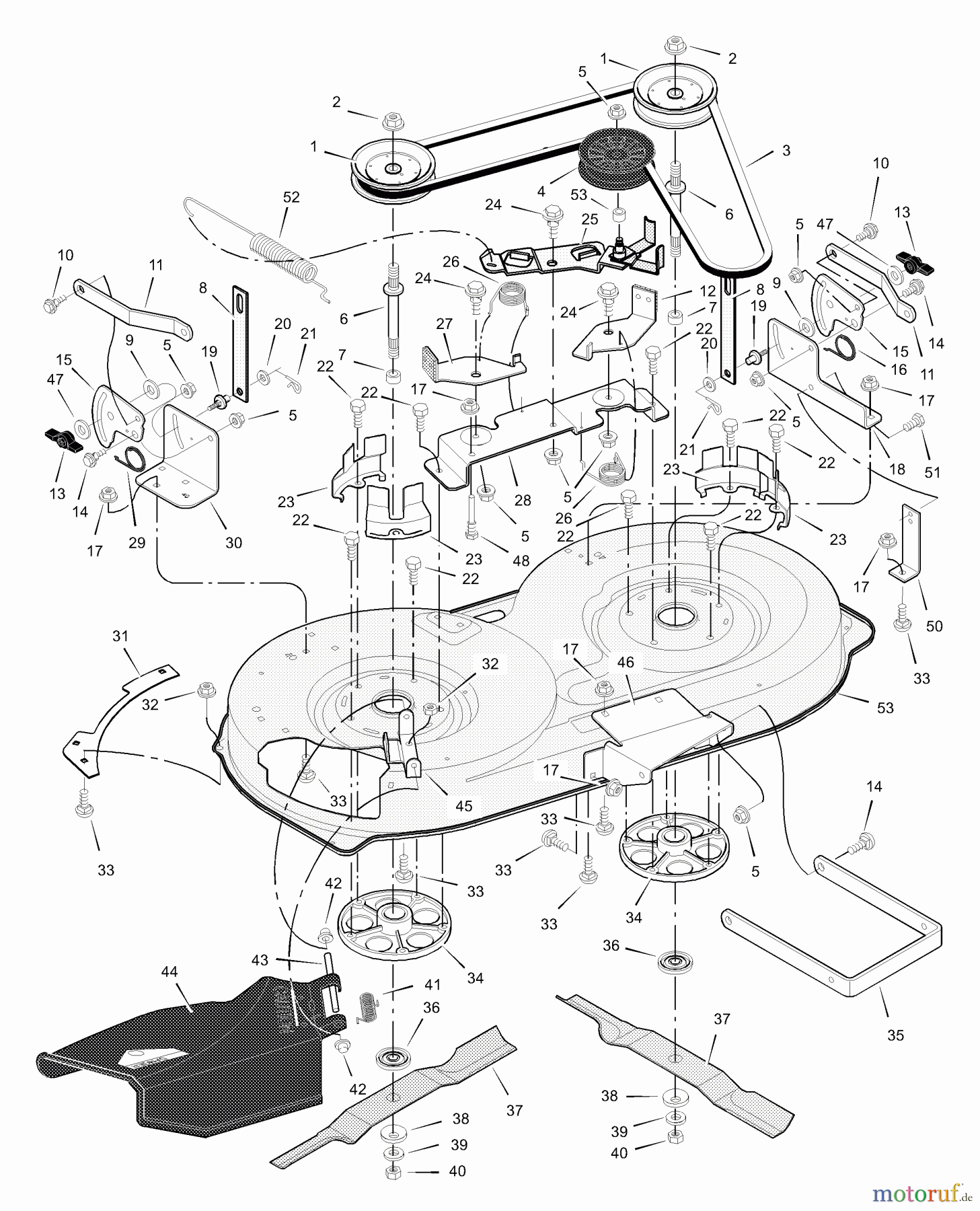 Murray Rasen- und Gartentraktoren 40541E - Murray 40