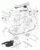 Murray 40541E - 40" Lawn Tractor (2001) Ersatzteile Mower Housing