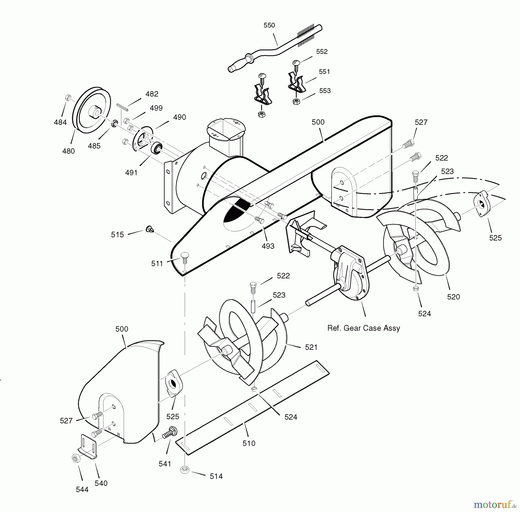  Murray Schneefräsen C950-52848-0 (1695561) - Craftsman 30