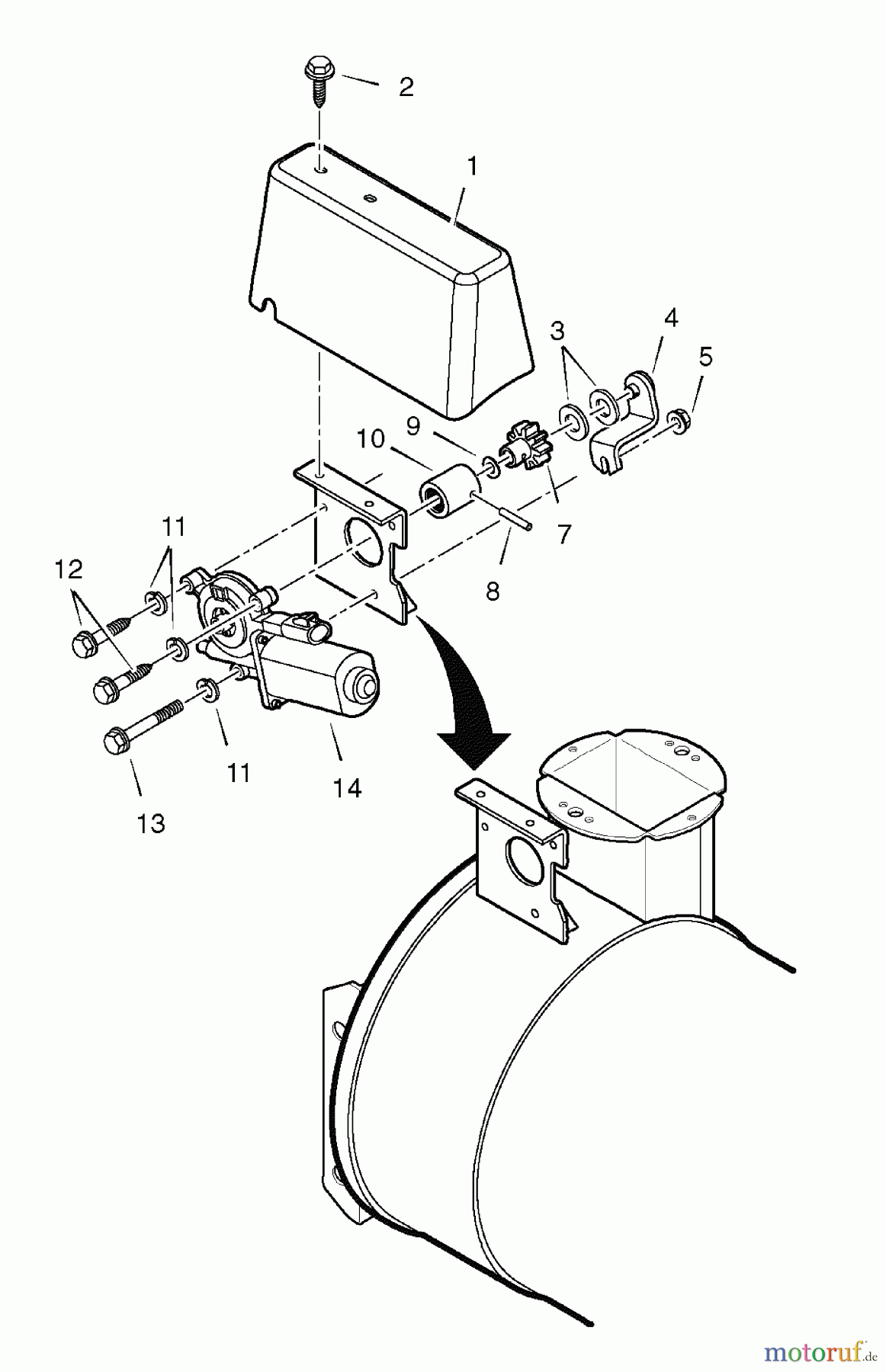 Murray Schneefräsen C950-52871-0 (1695564) - Craftsman 31