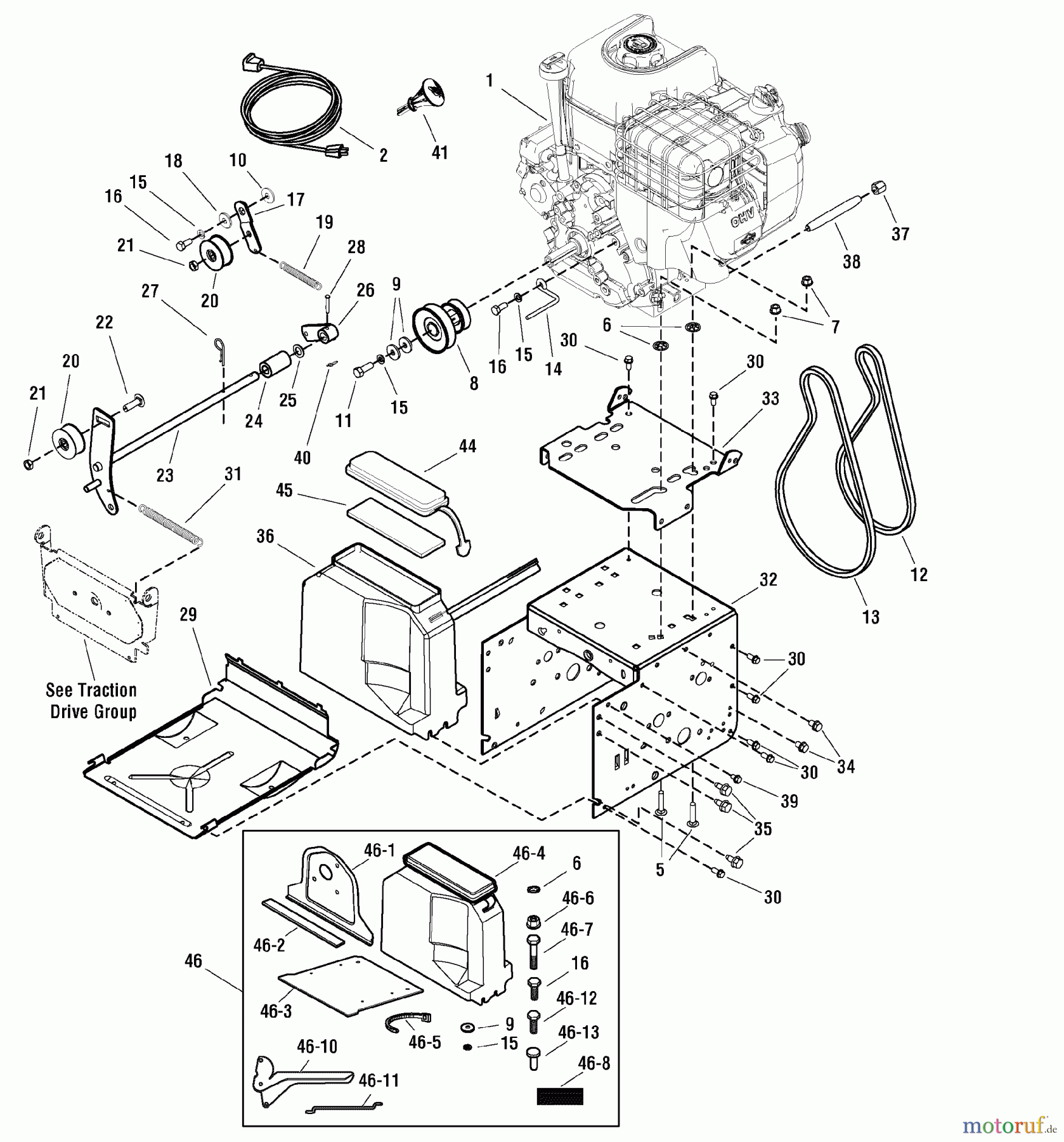 Murray Schneefräsen C950-52943-0 (1695736) - Craftsman 27