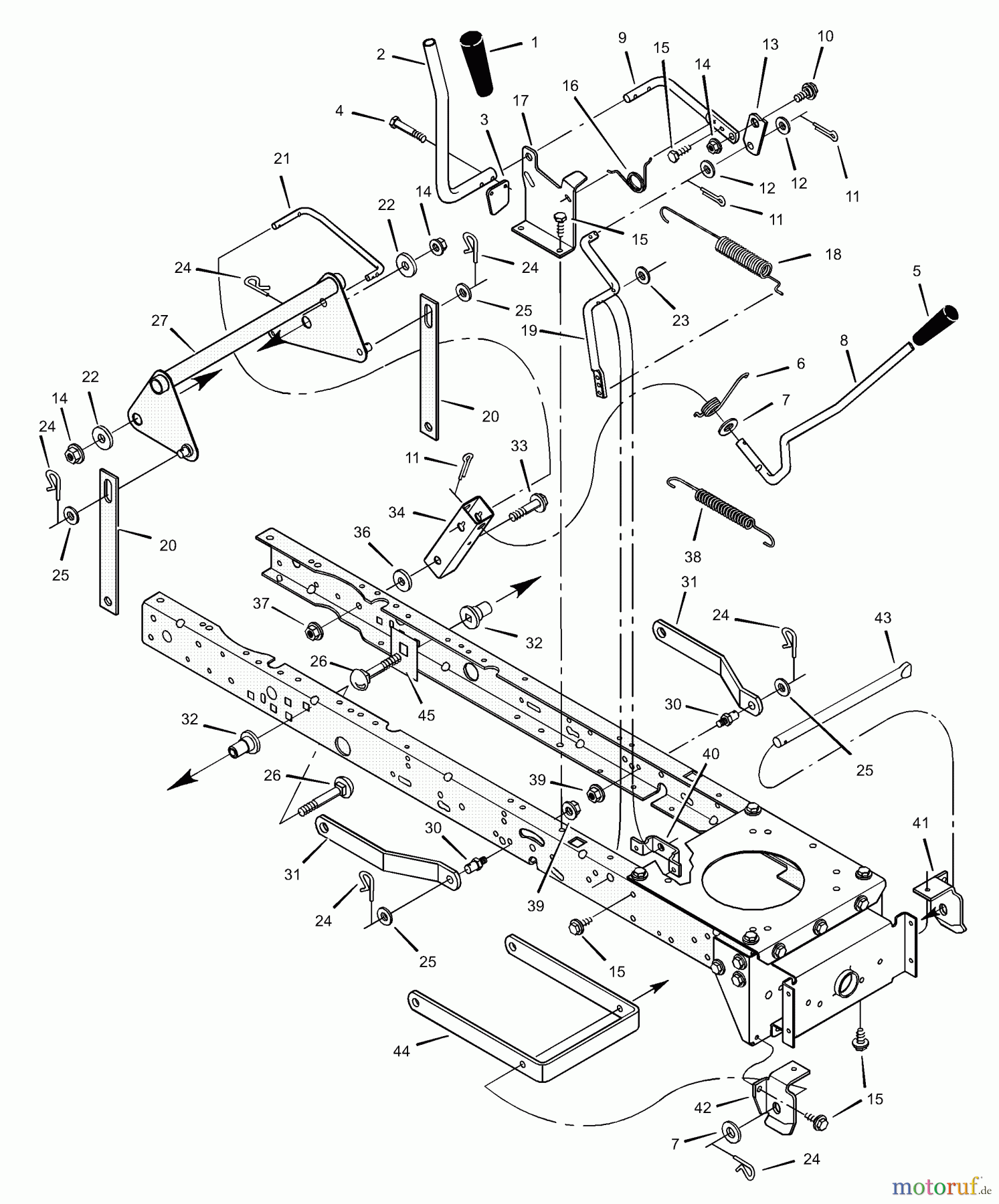 Murray Rasen- und Gartentraktoren 40541F - Murray 40