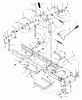 Murray 40541F - 40" Lawn Tractor (2002) Ersatzteile Mower Housing Suspension