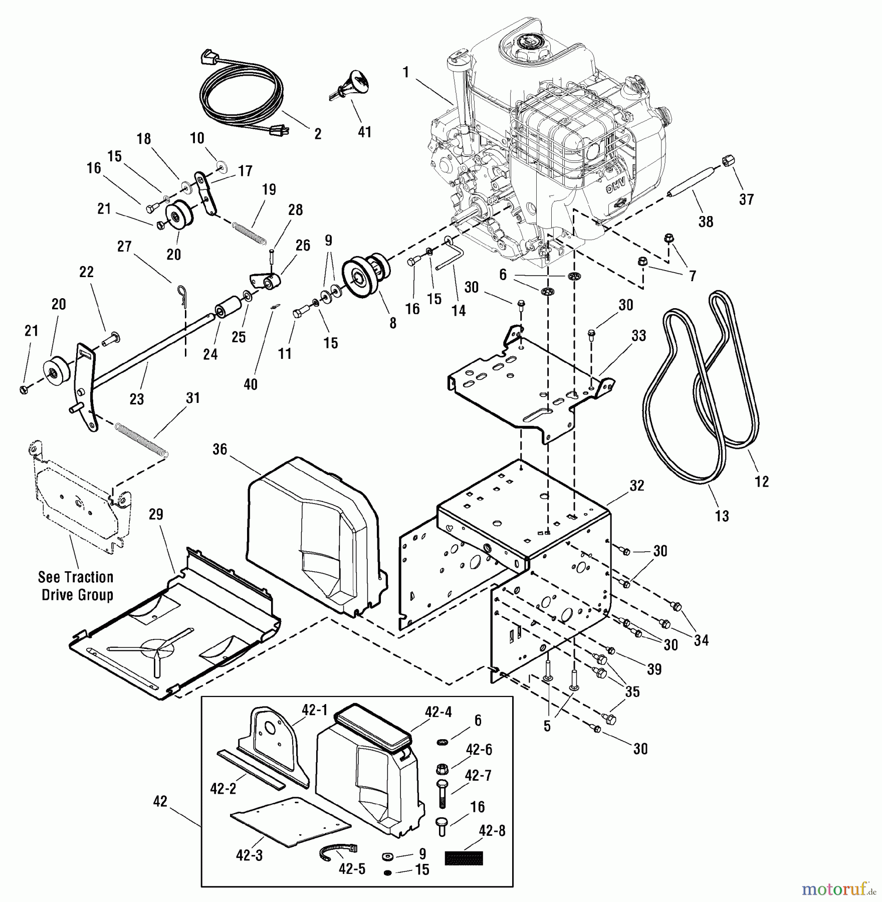 Murray Schneefräsen C950-52946-0 (1695739) - Craftsman 24