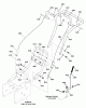 Murray C950-52946-1 (1695739) - Craftsman 24" Dual Stage Snow Thrower (2010) (Sears) Ersatzteile Handles & Controls Group (2988686)