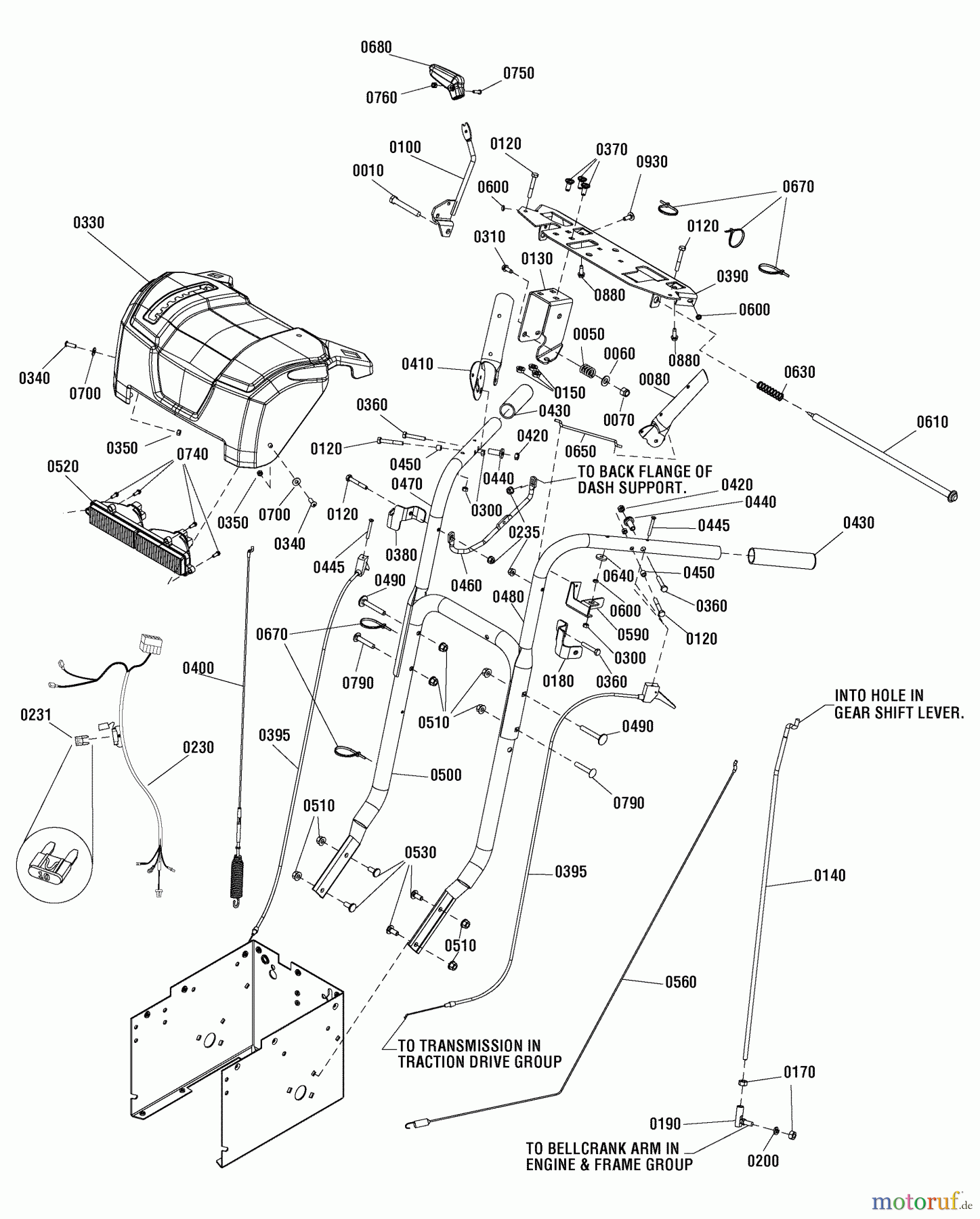 Murray Schneefräsen C950-52955-0 (1695745) - Craftsman 27