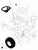 Murray 40541x30A - 40" Lawn Tractor (1998) Ersatzteile Steering
