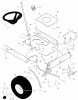 Murray 40541x99A - B&S/ 40" Lawn Tractor (1998) (AAFES) Ersatzteile Steering
