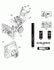 Murray ML61750R (1696212-00) - 24" Dual Stage Snowthrower, 7.5HP (CE) (2012) Ersatzteile Decals Group (2990577_2990664)