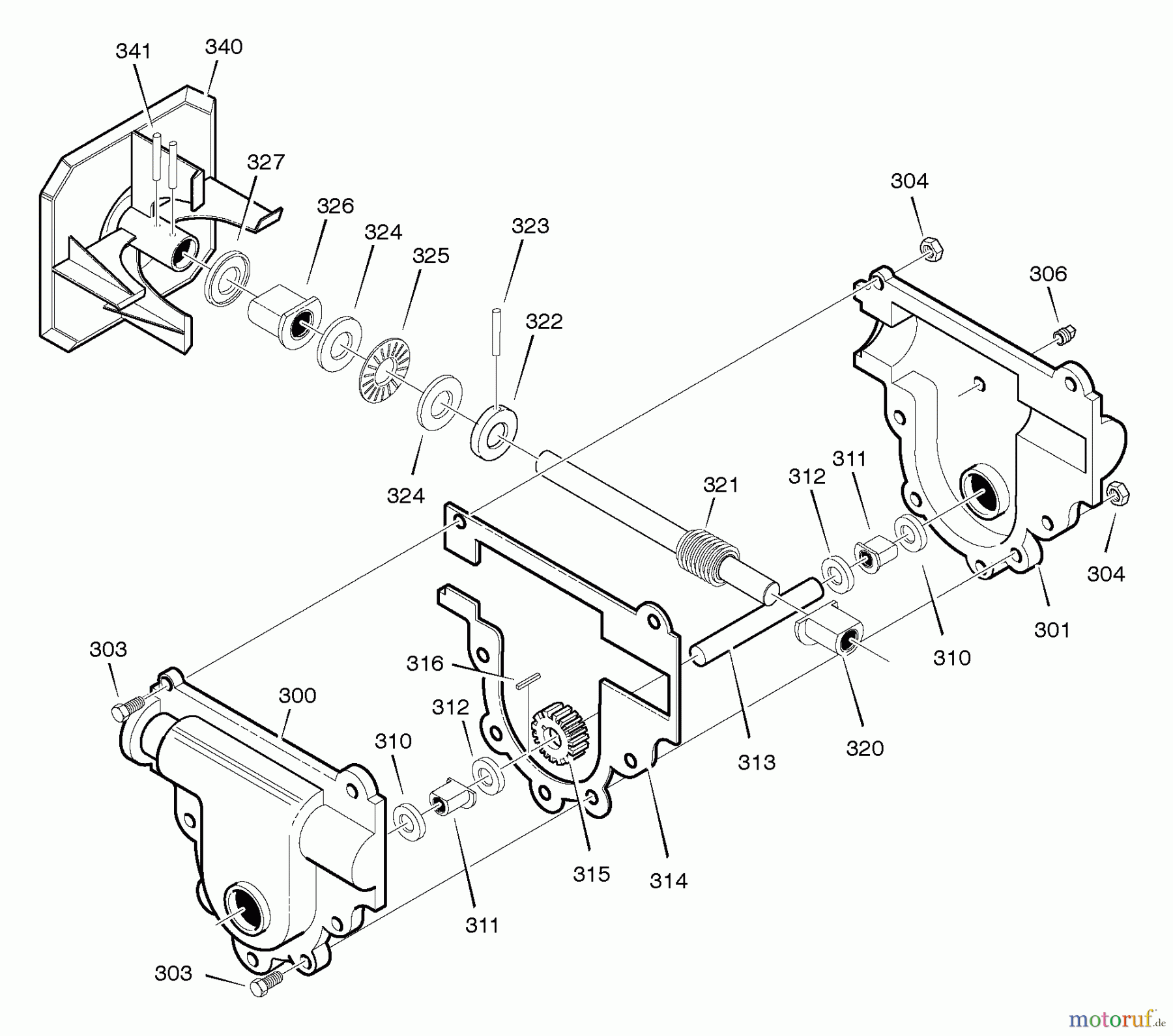  Murray Schneefräsen ST0524 (624554x16A) - Frontier 24