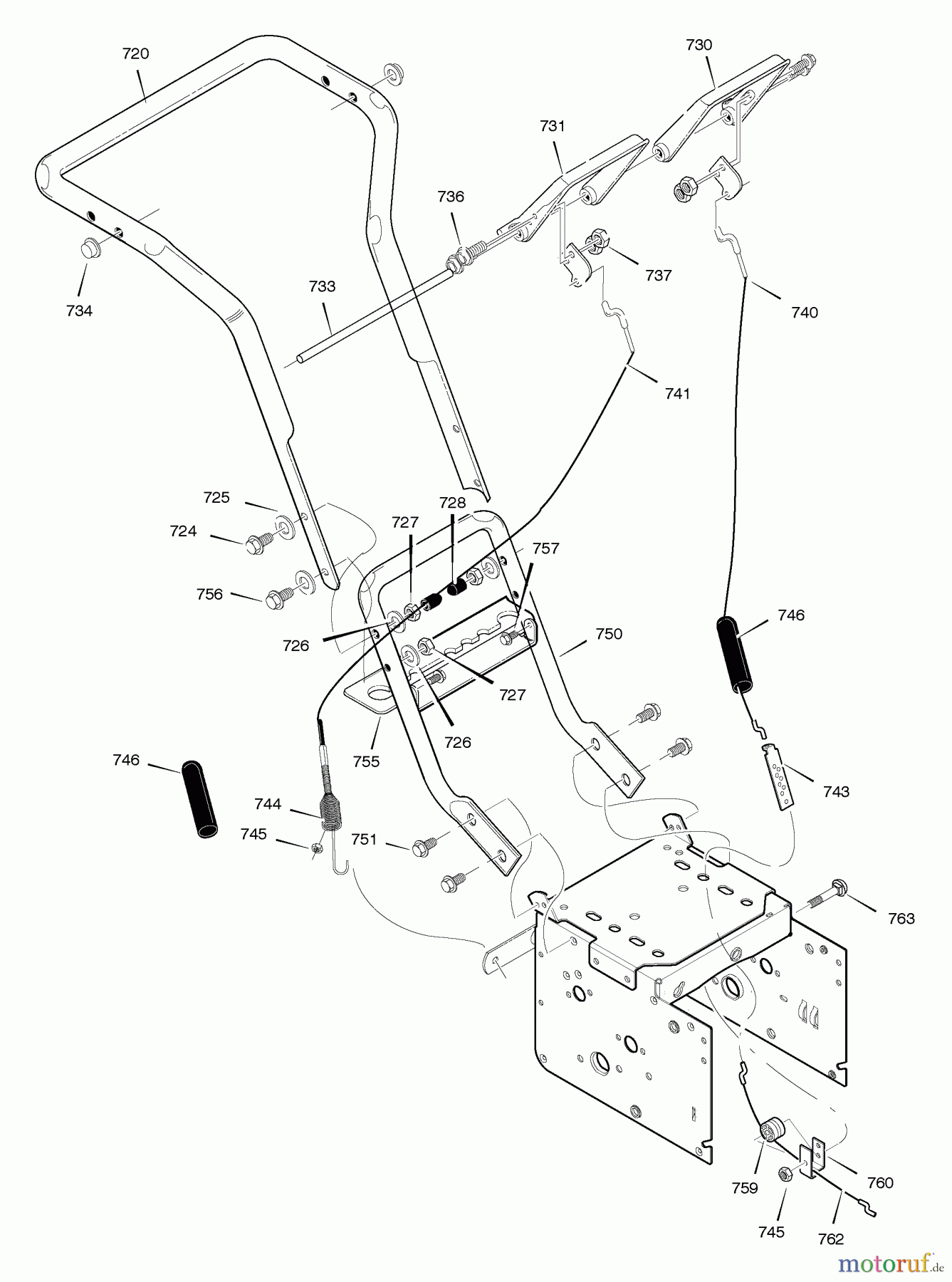  Murray Schneefräsen ST0524 (624554x16A) - Frontier 24