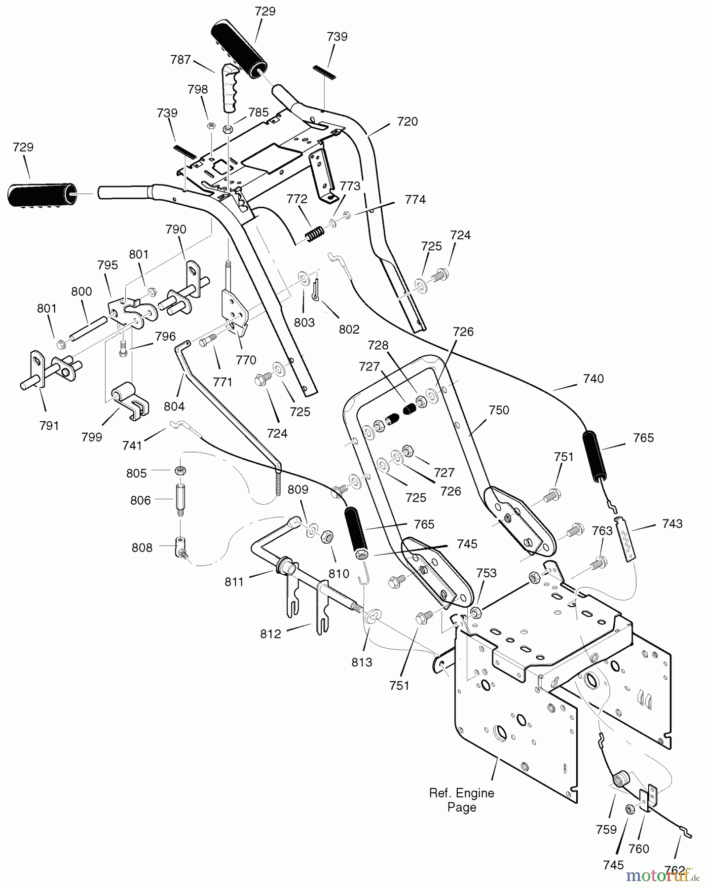  Murray Schneefräsen ST1028 (628104x16B) - Frontier 28