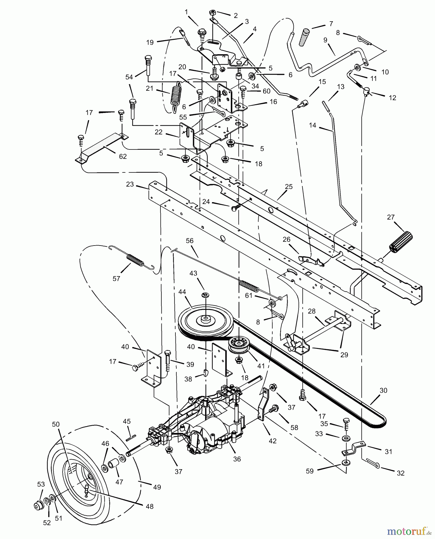  Murray Rasen- und Gartentraktoren 40541x99E - B&S/Murray 40