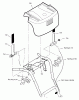 Murray ST1332 (632130x16D) - Frontier 32" Dual Stage Snow Thrower (2005) Ersatzteile Control Panel