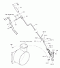 Murray ST6524 (624650x16A) - Frontier 24" Dual Stage Snow Thrower (2006) Ersatzteile Chute Rod
