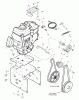 Murray ST6524 (624650x16A) - Frontier 24" Dual Stage Snow Thrower (2006) Ersatzteile Engine