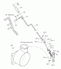 Murray ST6524 (624650x16B) - Frontier 24" Dual Stage Snow Thrower (2007) Ersatzteile Chute Rod