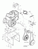 Murray ST6524 (624650x16B) - Frontier 24" Dual Stage Snow Thrower (2007) Ersatzteile Engine