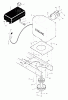Murray 40542B - 40" Lawn Tractor (1997) Ersatzteile Engine Mount