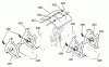 Murray 11052x4C - Cultivator (2001) Ersatzteile Tine & Shield Assembly