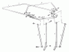 Murray 243001x00 - Sunshade (2001) Ersatzteile Frame Assembly