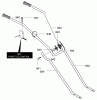 Murray 11052x6C - Ultra Cultivator (2001) Ersatzteile Handle Assembly