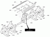 Murray C950-62909-2 - Craftsman Cultivator (2004) (Sears) Ersatzteile Shield & Tine Assembly