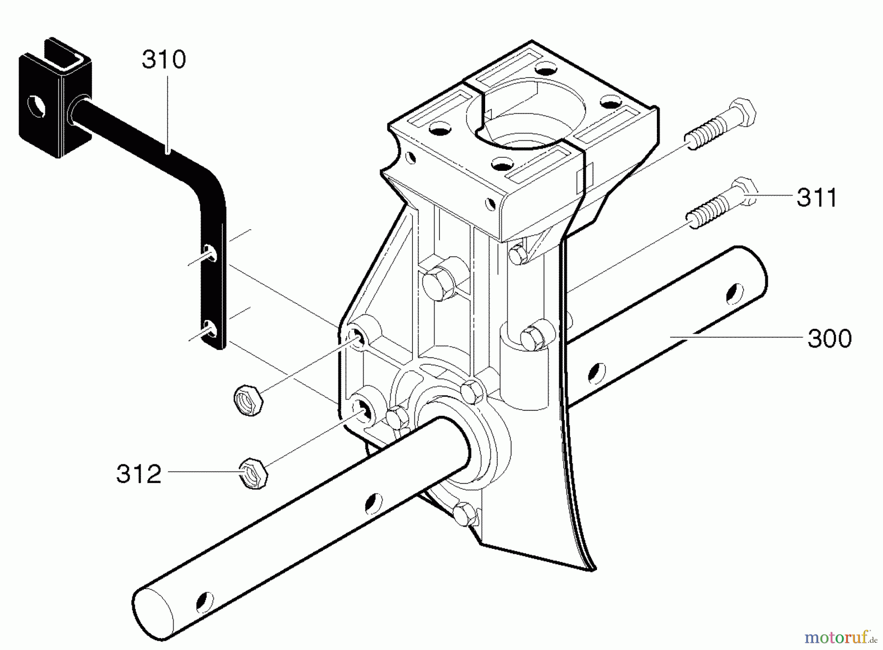 Murray Motorhacken und Kultivierer C950-62909-2 - Craftsman Cultivator (2004) (Sears) Transmission
