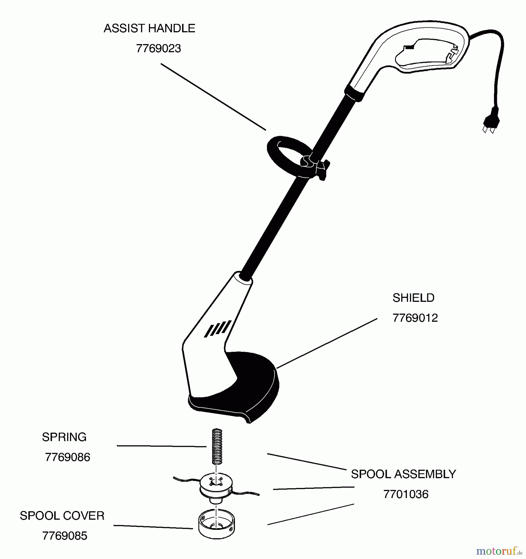 Murray Trimmer, Motorsensen HTE331202 - Murray 12