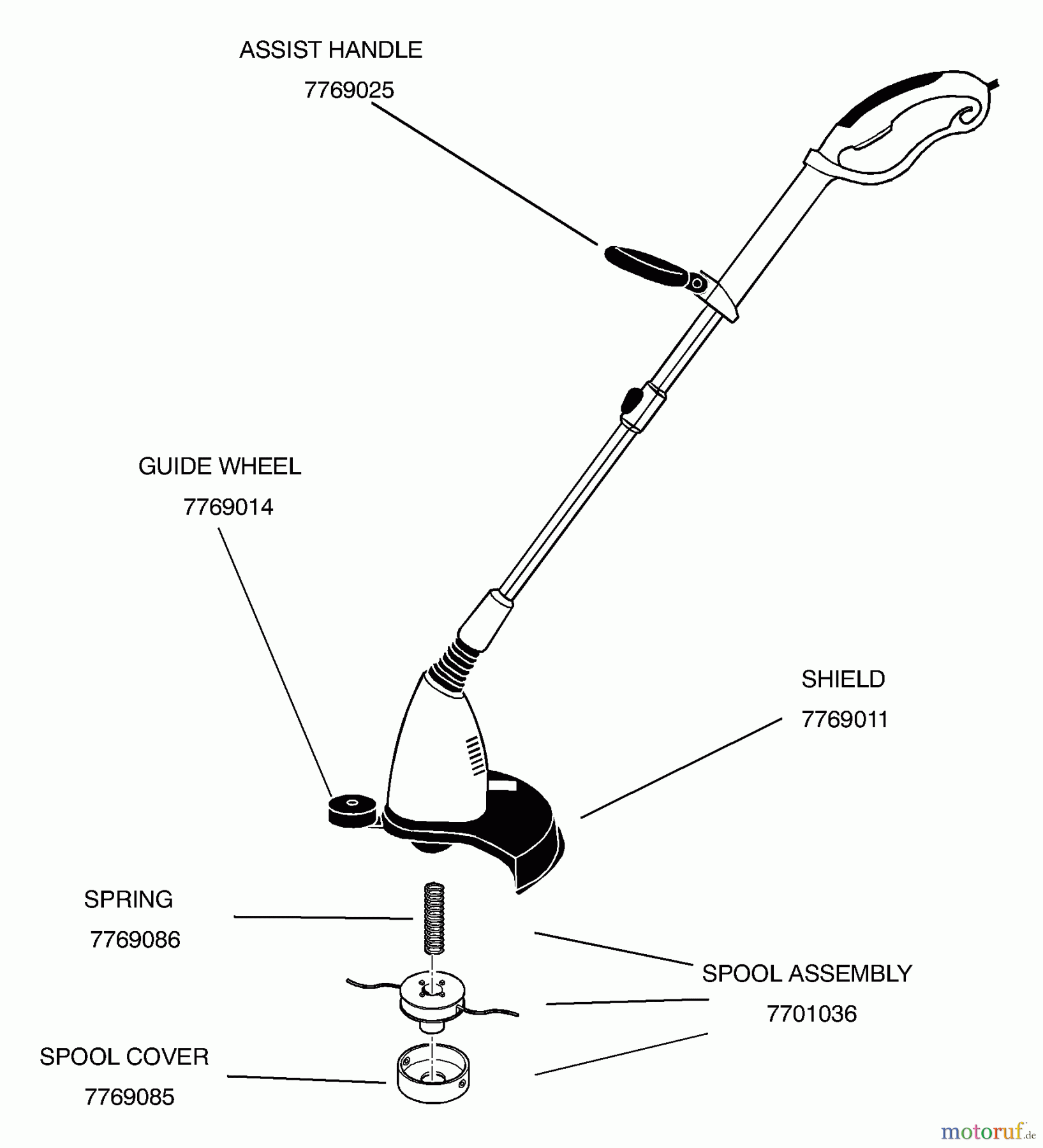 Murray Trimmer, Motorsensen HTE461501 - Murray 12