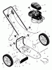Murray TM6000x31NB - Scotts Walk-Behind String Trimmer (2005) (Home Depot) Ersatzteile Handle And Wheels
