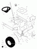 Murray 40542D - 40" Lawn Tractor (1999) Ersatzteile Steering
