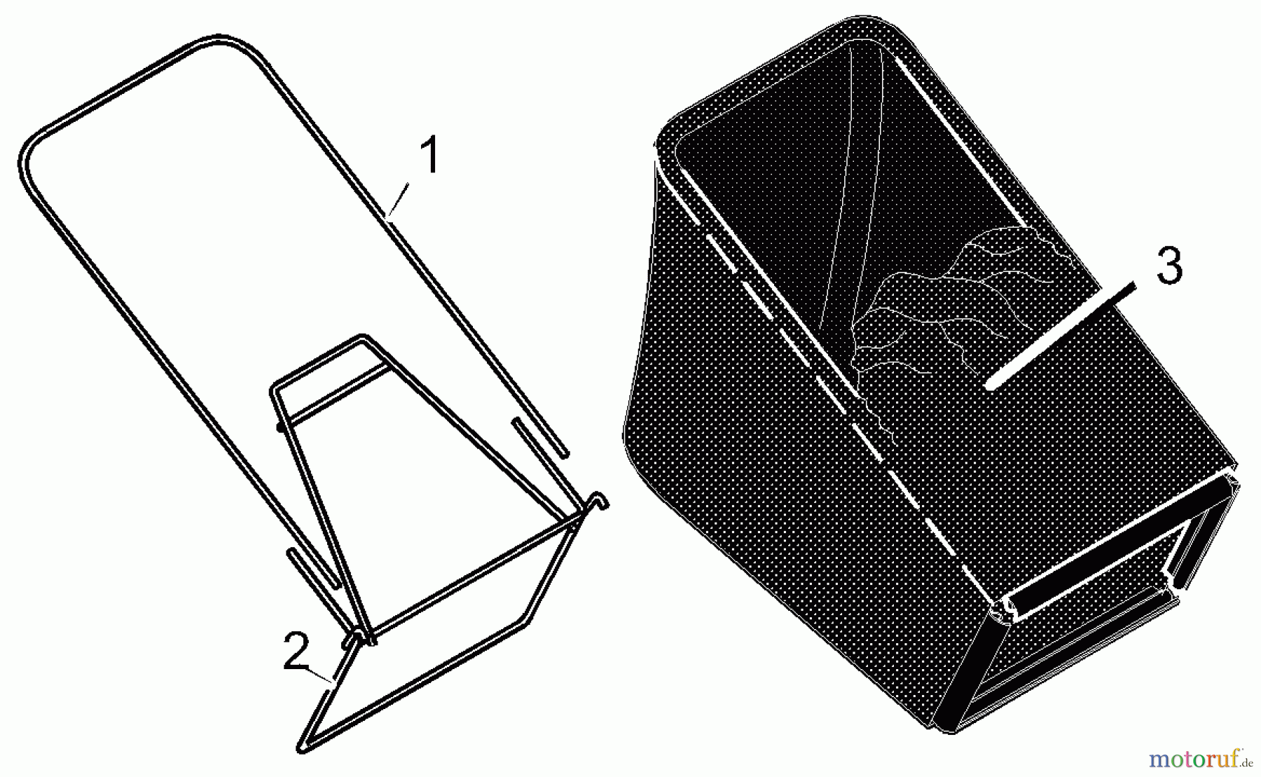 Murray Rasenmäherzubehör 24310x8A - Scotts Grass Bagger (2000) (Home Depot) Grass Bagger