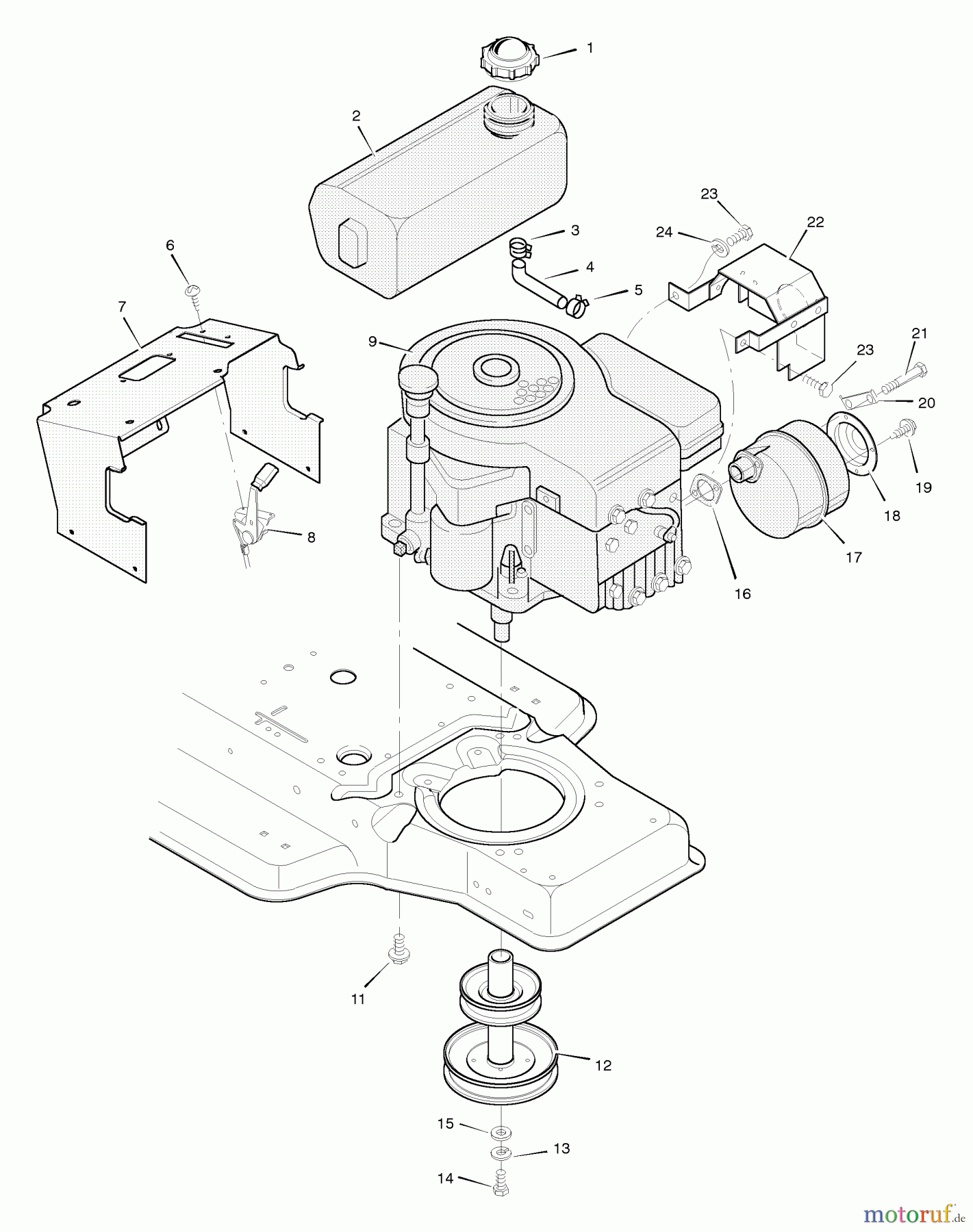 Murray Rasen- und Gartentraktoren 40708x8B - Scotts 40