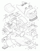 Murray 40708x92A - B&S/ 40" Lawn Tractor (1996) (Walmart) Ersatzteile Chassis & Hood