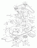 Murray 40715x199A - B&S/ 40" Lawn Tractor (1996) (AAFES) Ersatzteile Mower Housing
