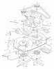 Murray 40715x199B - B&S/ 40" Lawn Tractor (1996) (AAFES) Ersatzteile Mower Housing