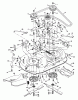 Murray 40717A - 40" Lawn Tractor (1997) Ersatzteile Mower Housing