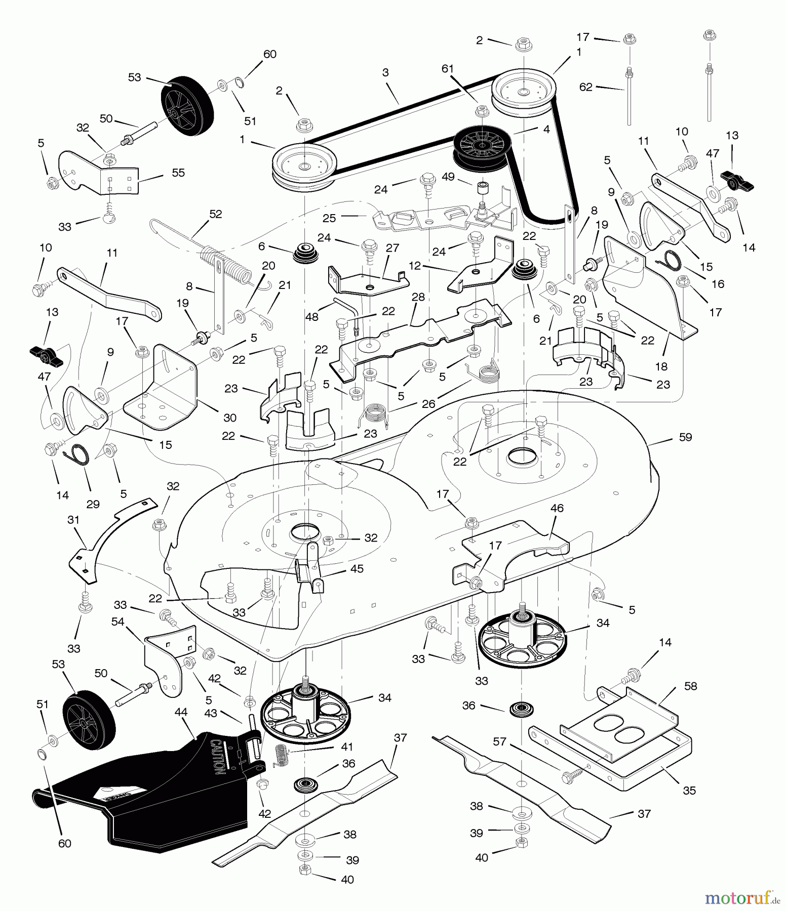  Murray Rasen- und Gartentraktoren 425001x8A - Scotts 42