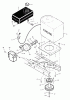 Murray 425001x8B - Scotts 42" Lawn Tractor (2004) (Home Depot) Ersatzteile Engine Mount